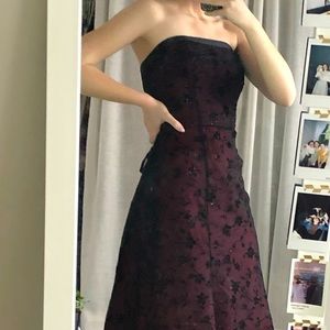 VTG 90’S GOTHIC PROM DRESS